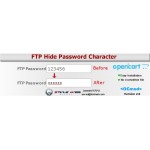 [OCmod] FTP - SMTP - Hide Password Character